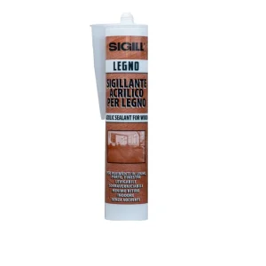 Sigillante acrilico per legno colorato cartuccia 300 ml Wenghe 29091 wenghe Flitsaanbieding